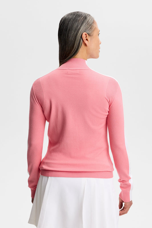 Adia Knitted Sweater / Flamingo Plume