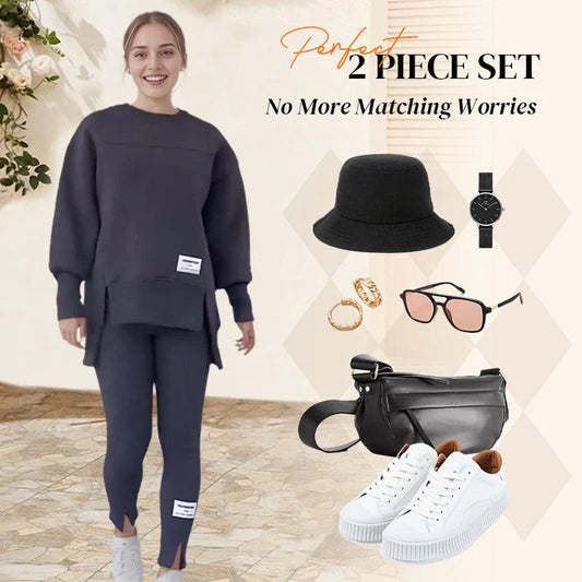 📦Neuer Sonderpreis💖Lässiges Damen-Sweatshirt-Leggings-Set