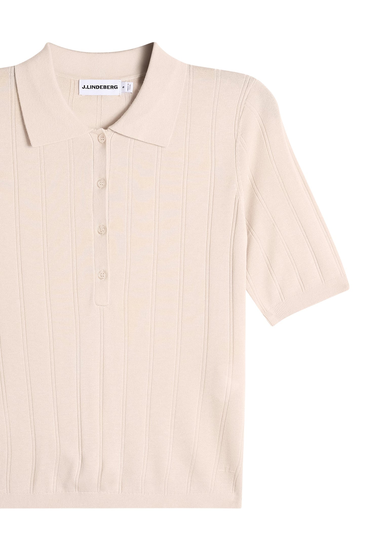 Vida Wide Rib Polo / Moonbeam