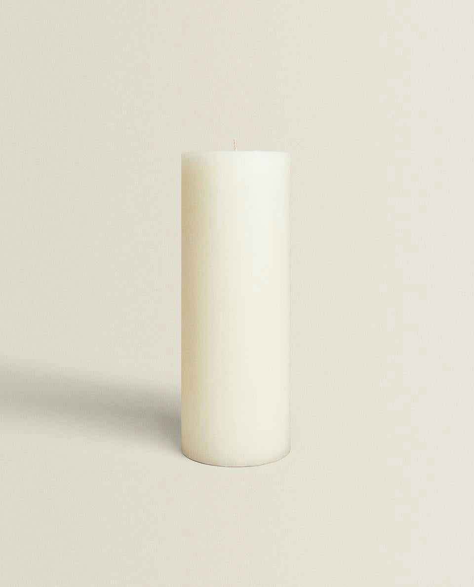 LONG CYLINDRICAL CANDLE