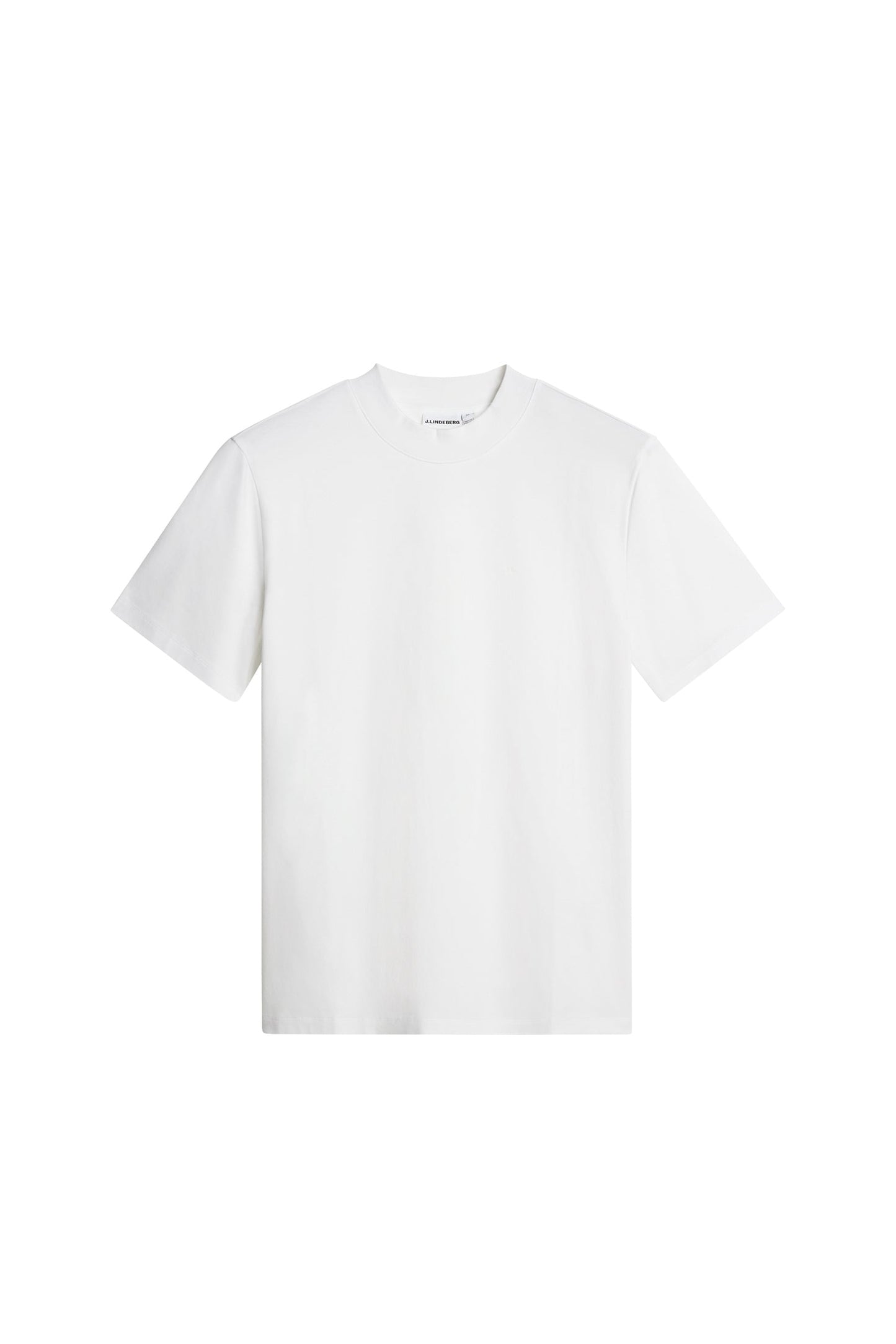 Ace Mock Neck T-Shirt / White