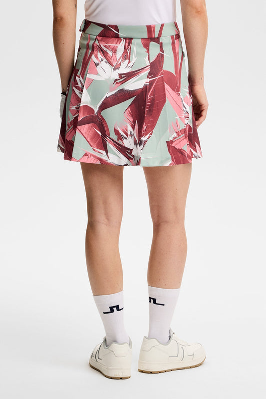 Alesia Print Skirt / Paradise Jadeite M