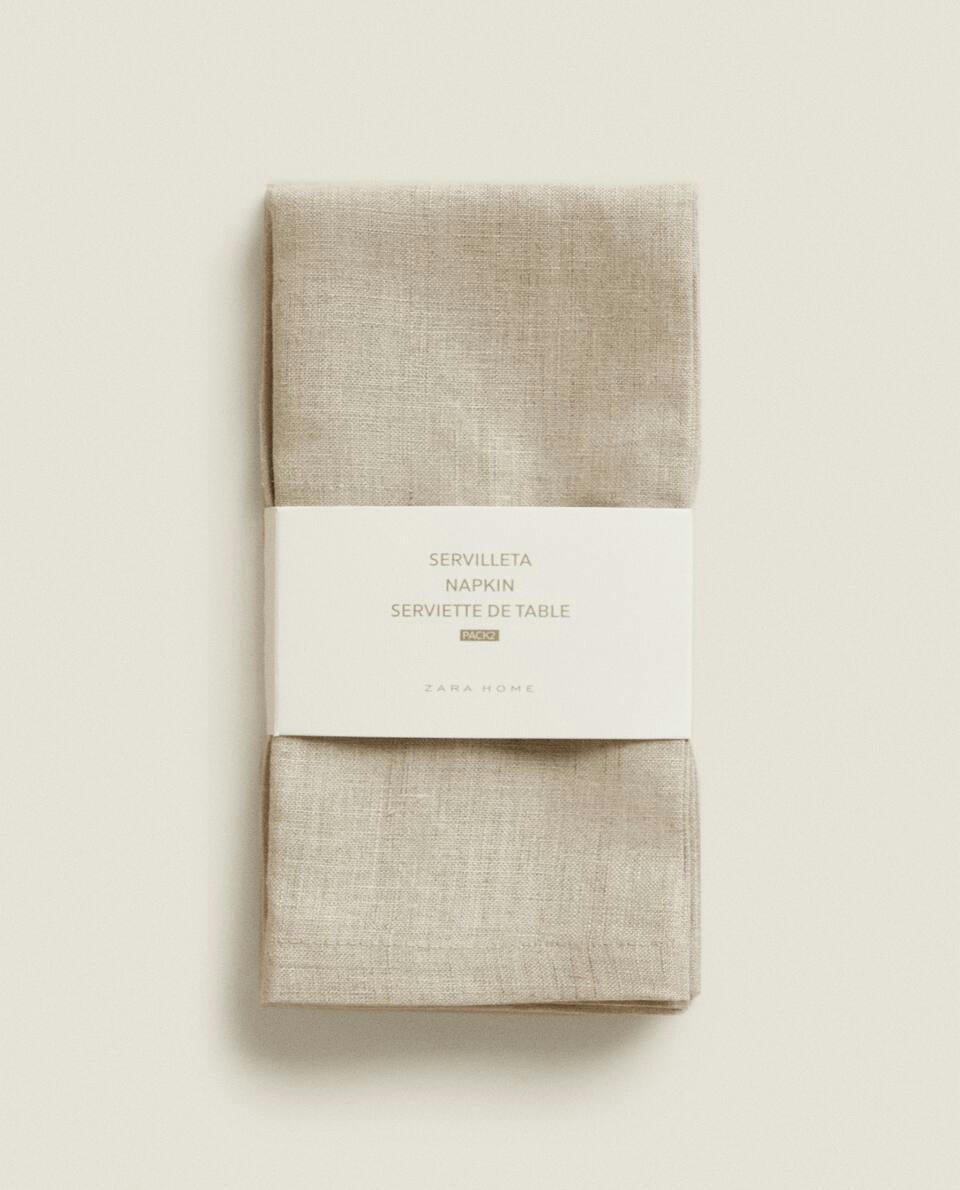 BASIC LINEN NAPKIN (PACK OF 2)
