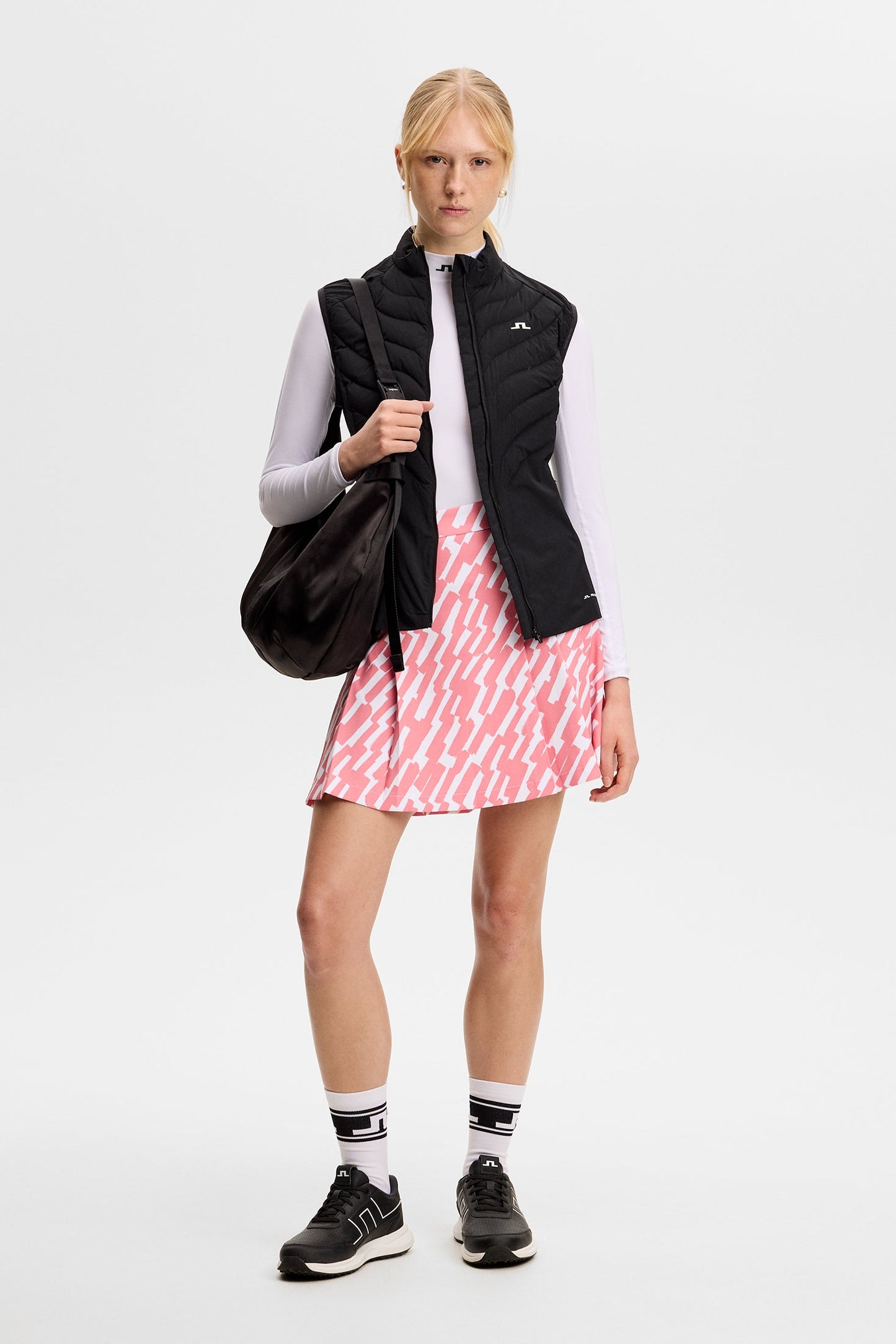 Alesia Print Skirt / Oak Flamingo M