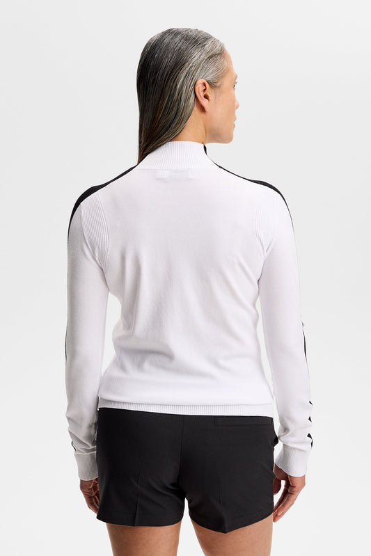 Adia Knitted Sweater / White