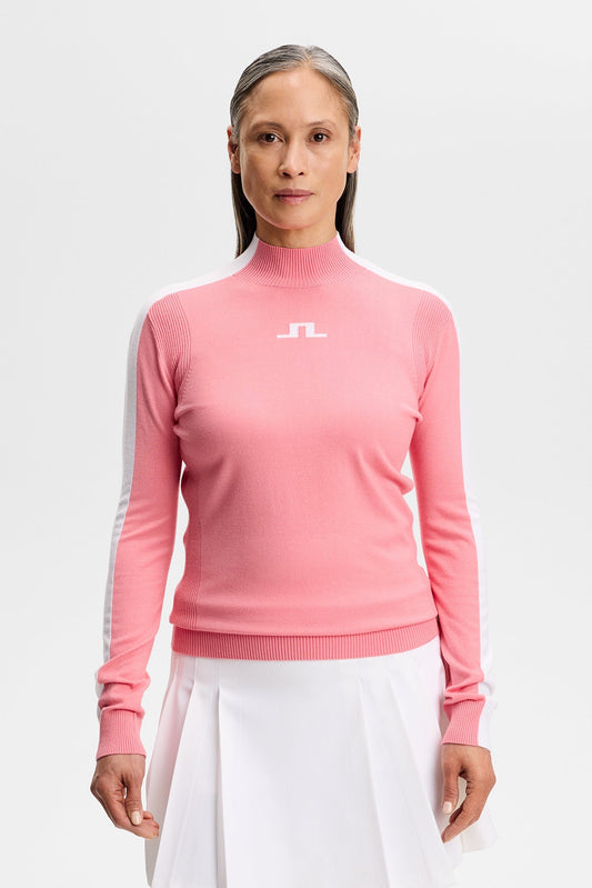 Adia Knitted Sweater / Flamingo Plume