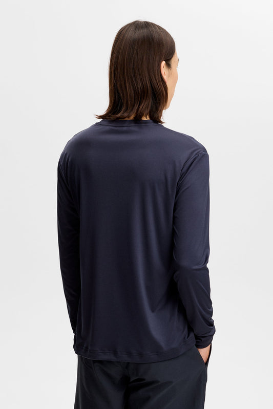 Ade T-shirt LS / Navy