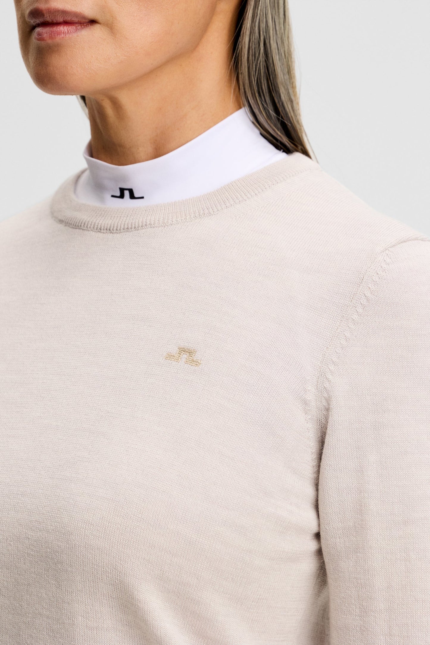 Aria Strickpullover / Moonbeam Melange