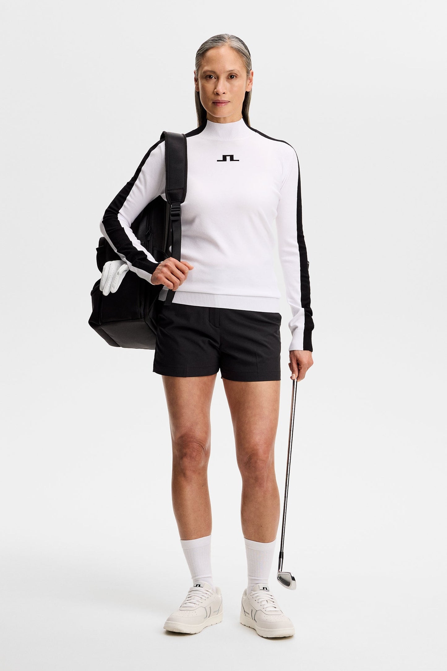 Adia Knitted Sweater / White