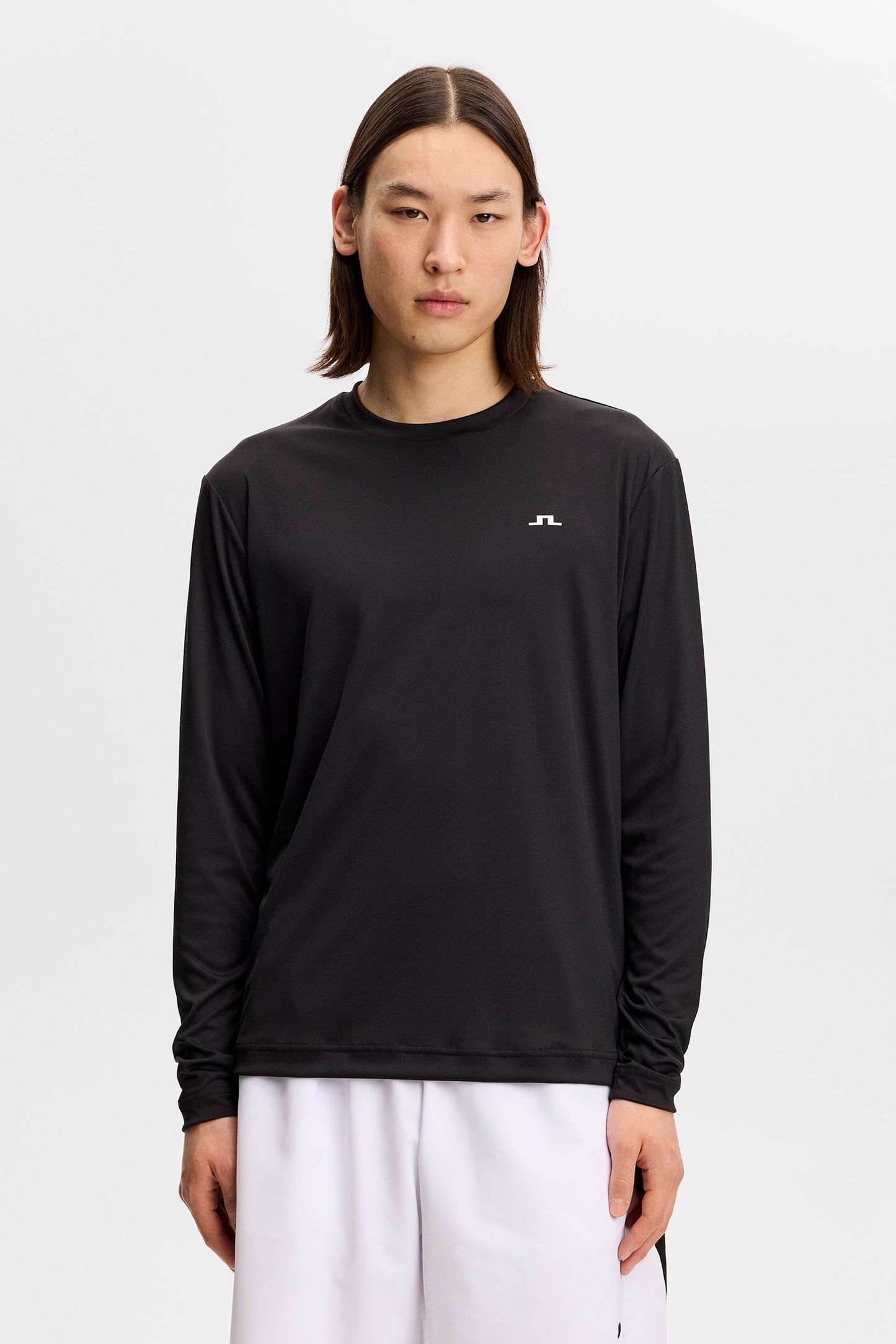 Ade T-Shirt LS / Schwarz