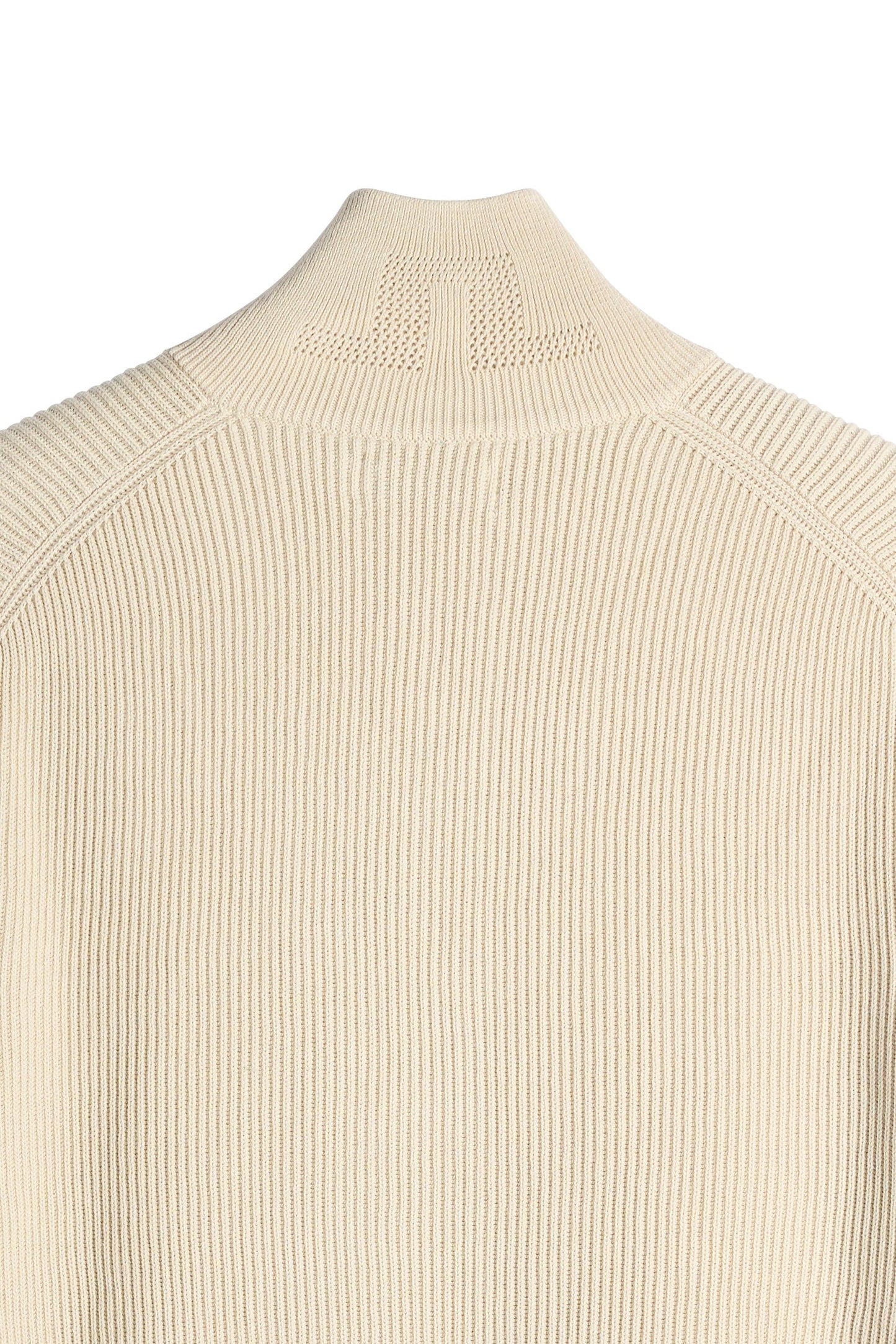 Alex Half Zip Knitted Sweater / Moonbeam
