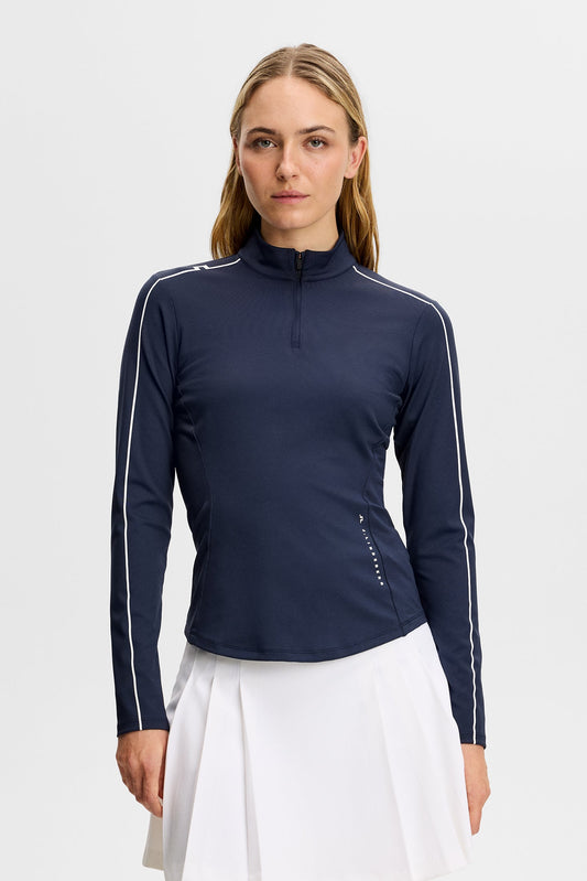 Adiola Quarter Zip Mid Layer / Navy