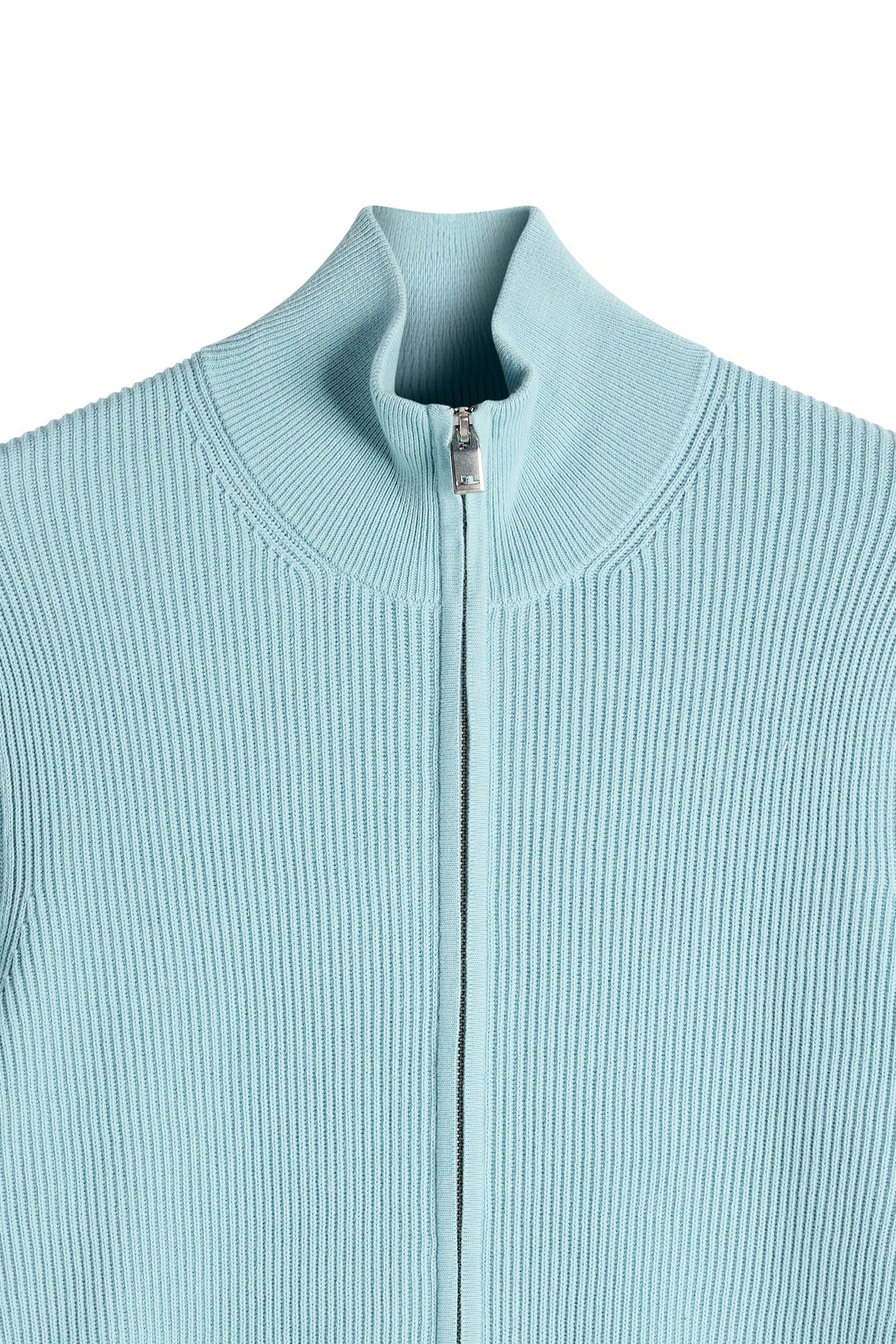Alexis Full Zip Cardigan / Forget-Me-Not