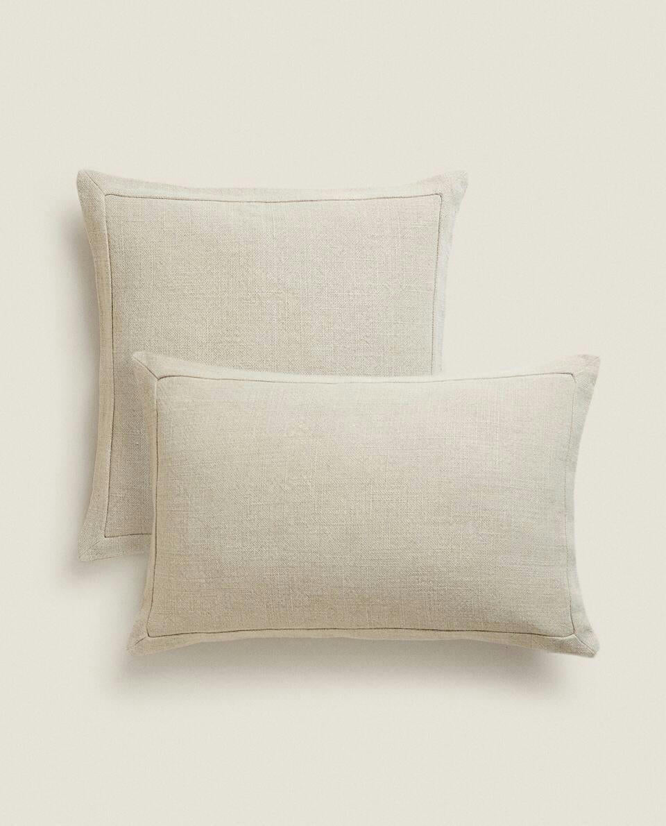 LINEN CUSHION COVER