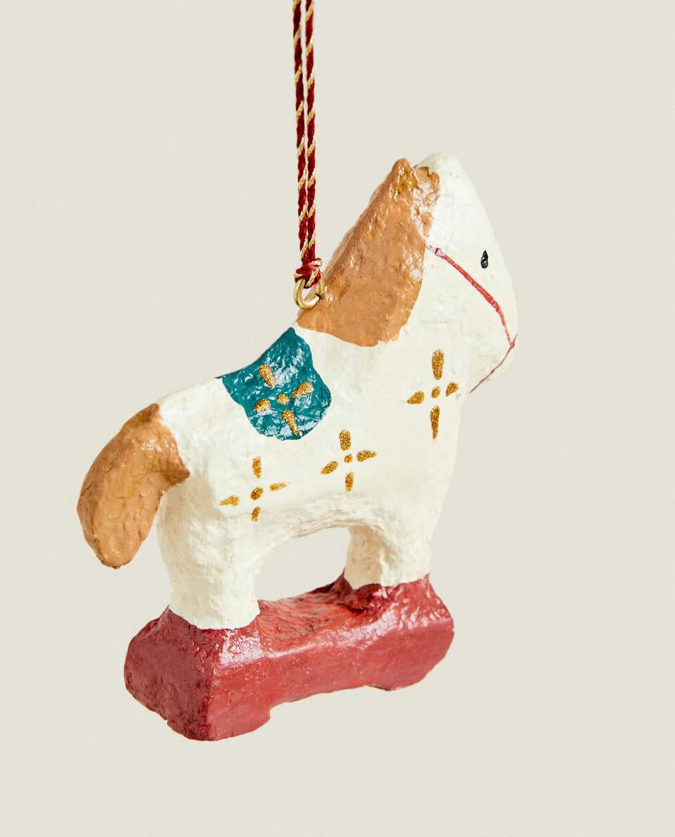 ROCKING HORSE CHRISTMAS DECORATION