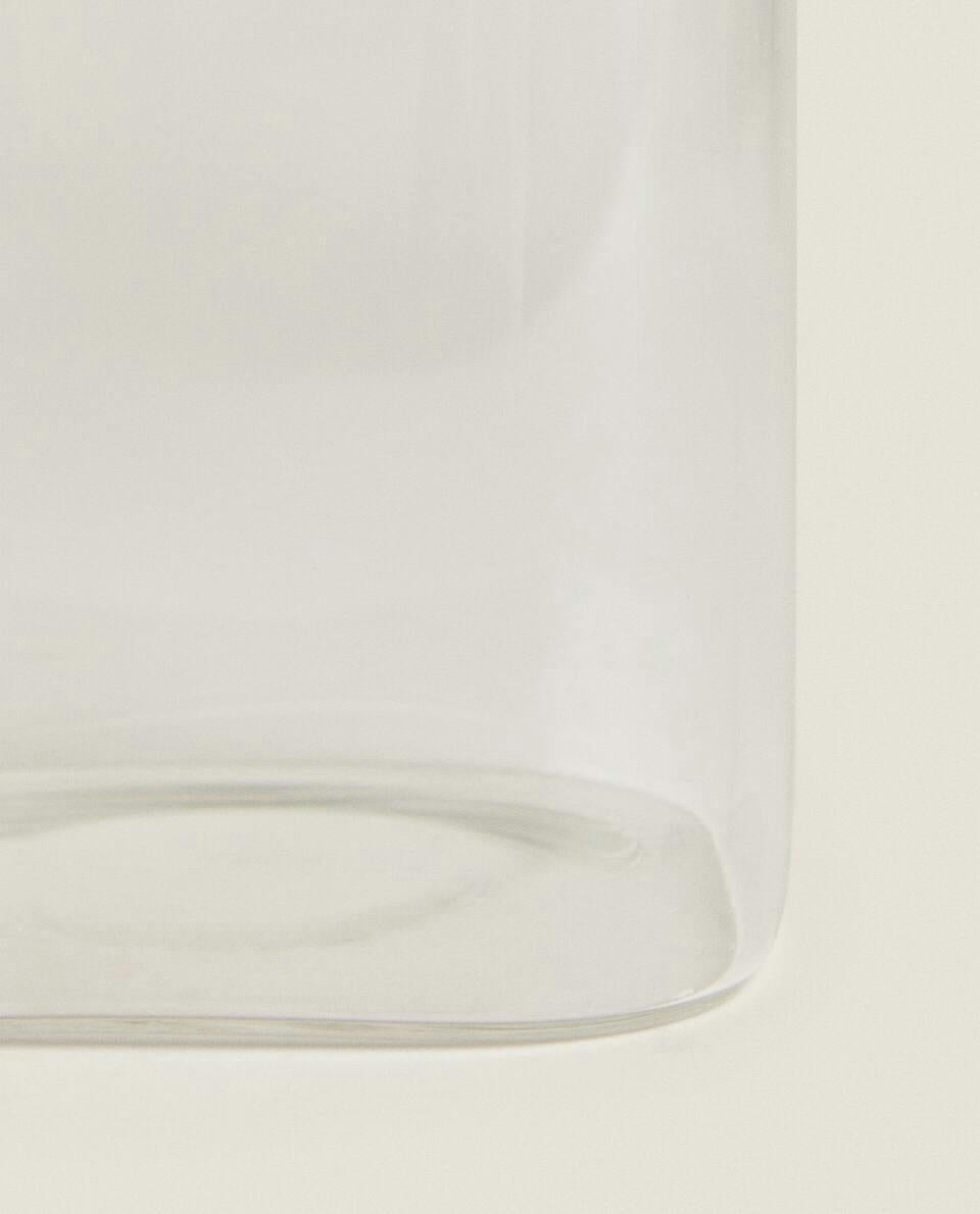 BOROSILICATE GLASS JAR WITH LID