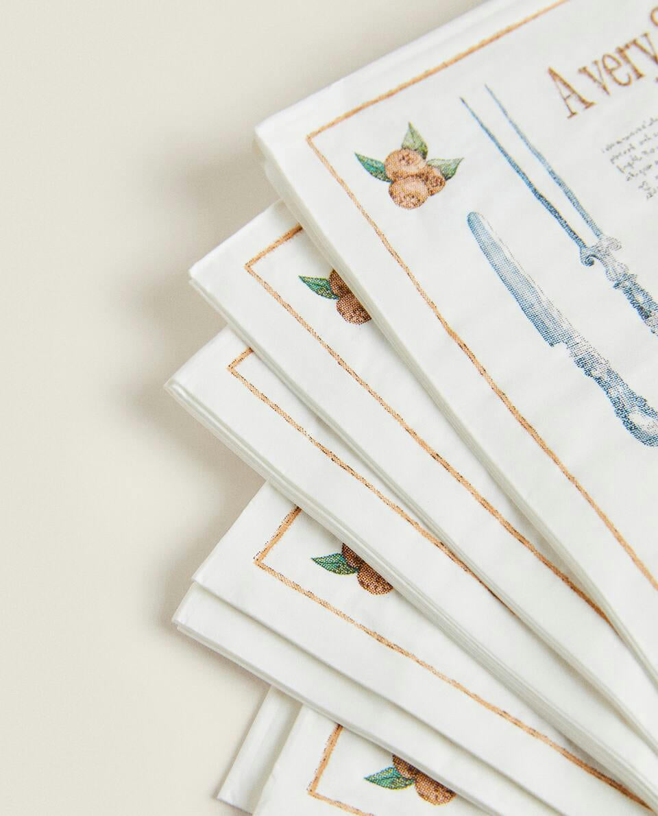 PACK OF PAPER CHRISTMAS NAPKINS (PACK OF 20)