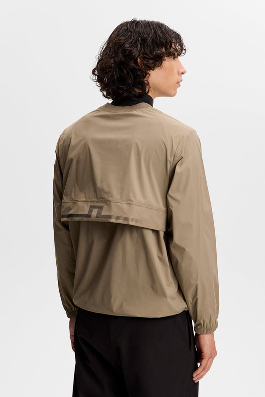 Ulf Crewneck Windbreaker / Brindle