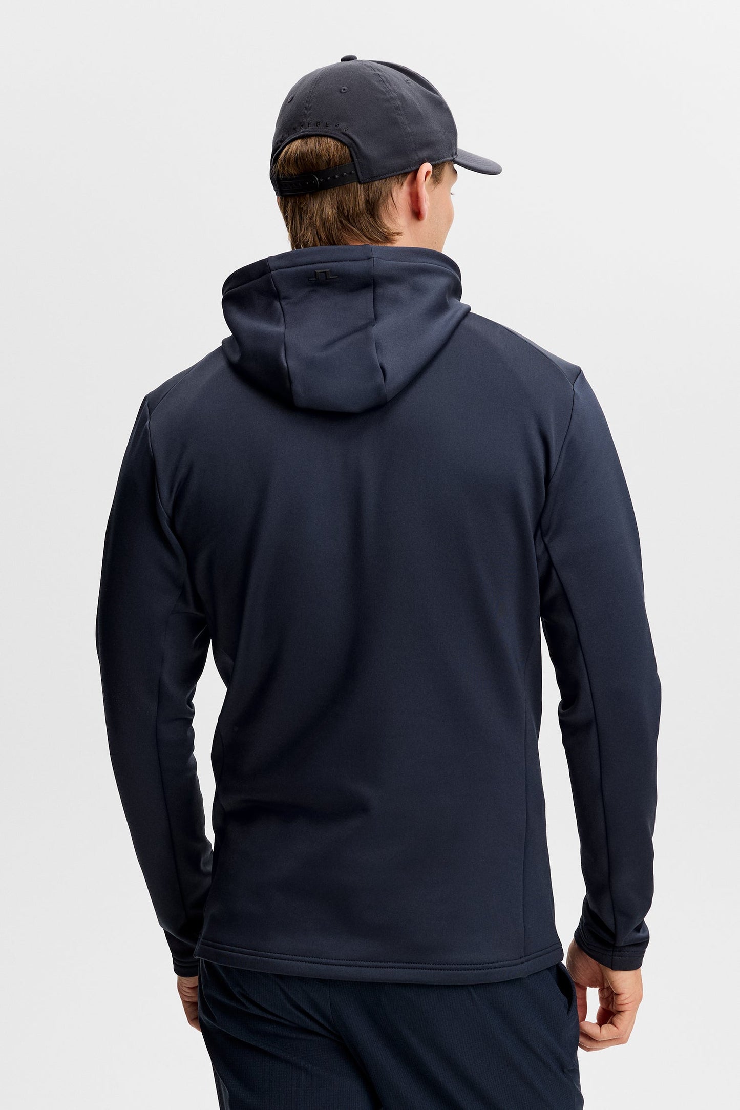 Aerial Quarter Zip Hood / Marineblau