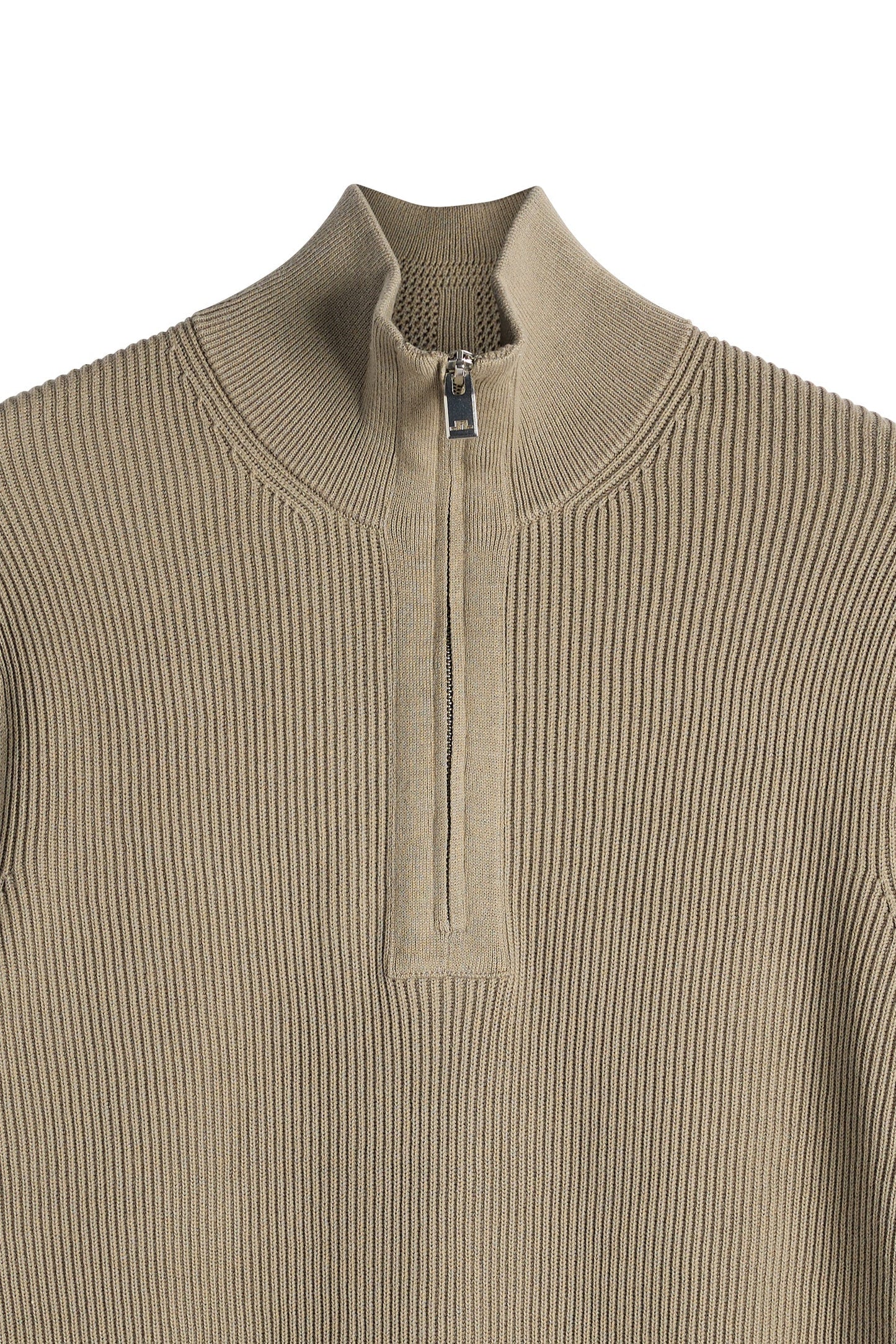 Alex Half Zip Strickpullover / Brindle