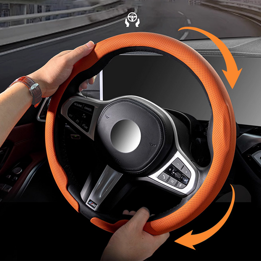 Universal car steering wheel cover