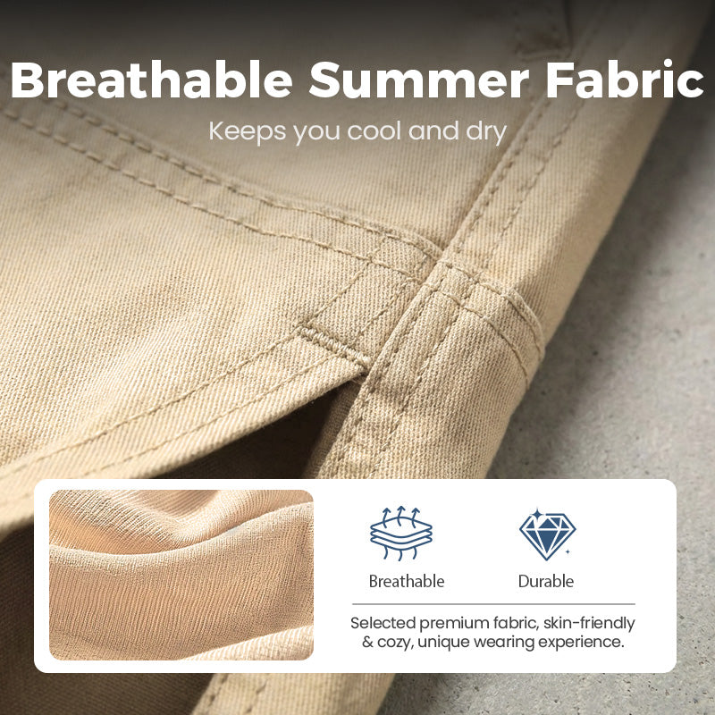 💥Hot Sales-50% OFF💖Men's Casual Cargo Shorts with Drawstring Waist