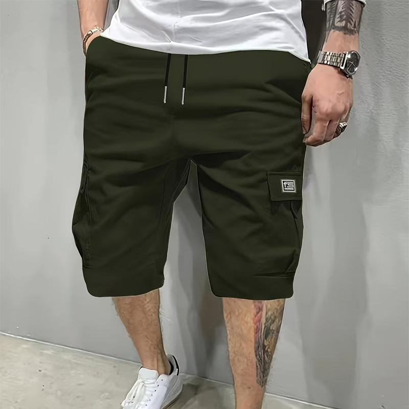 💥Hot Sales-50% OFF💖Men's Casual Cargo Shorts with Drawstring Waist