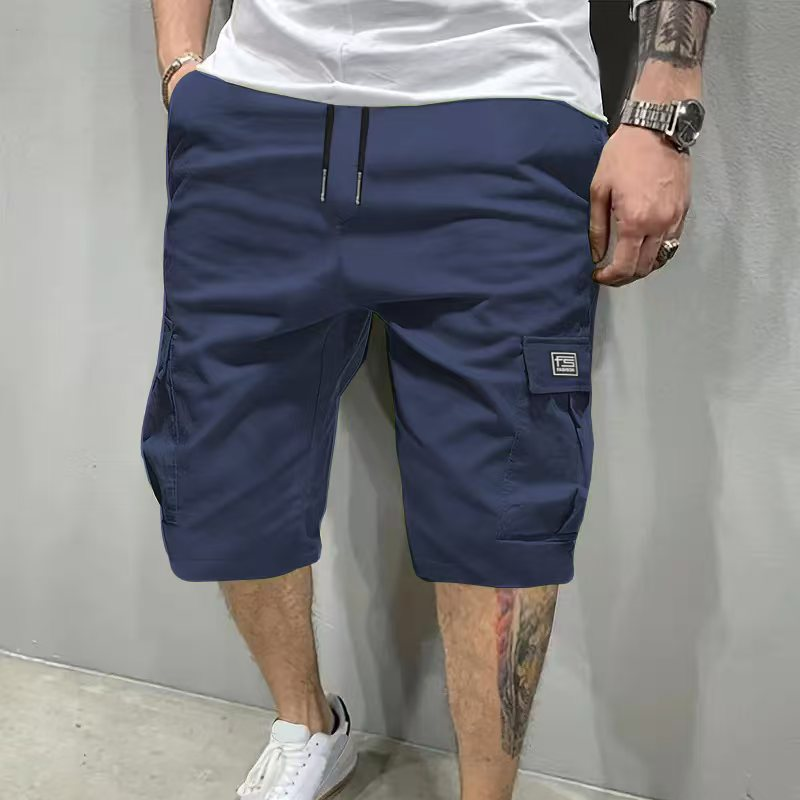 💥Hot Sales-50% OFF💖Men's Casual Cargo Shorts with Drawstring Waist