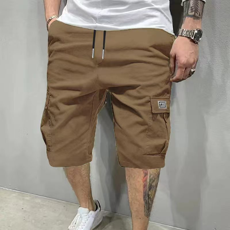 💥Hot Sales-50% OFF💖Men's Casual Cargo Shorts with Drawstring Waist